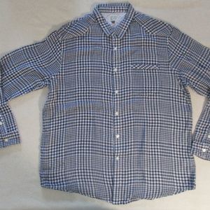 Threads & Heirs Men Shirt XL White Long Sleeves